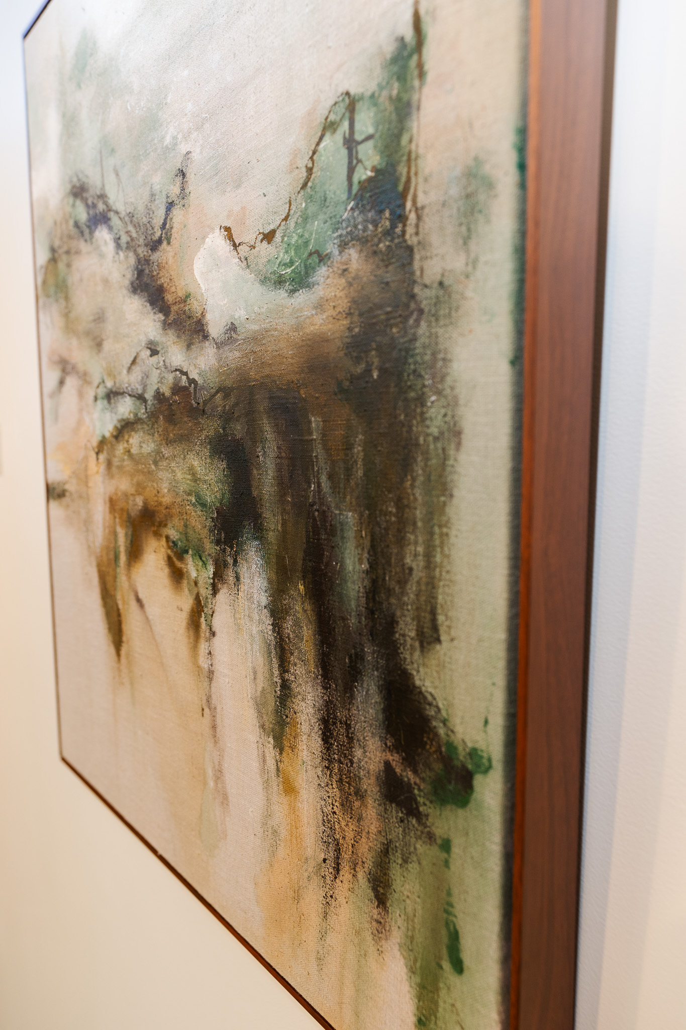 The Hills of Glencoe, an angled detail.