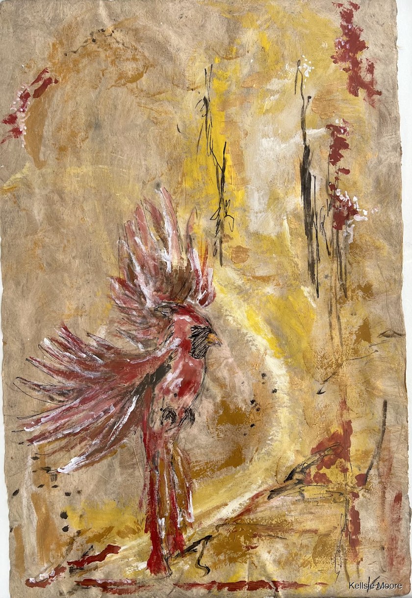 Cardinal by Kellsie Moore.