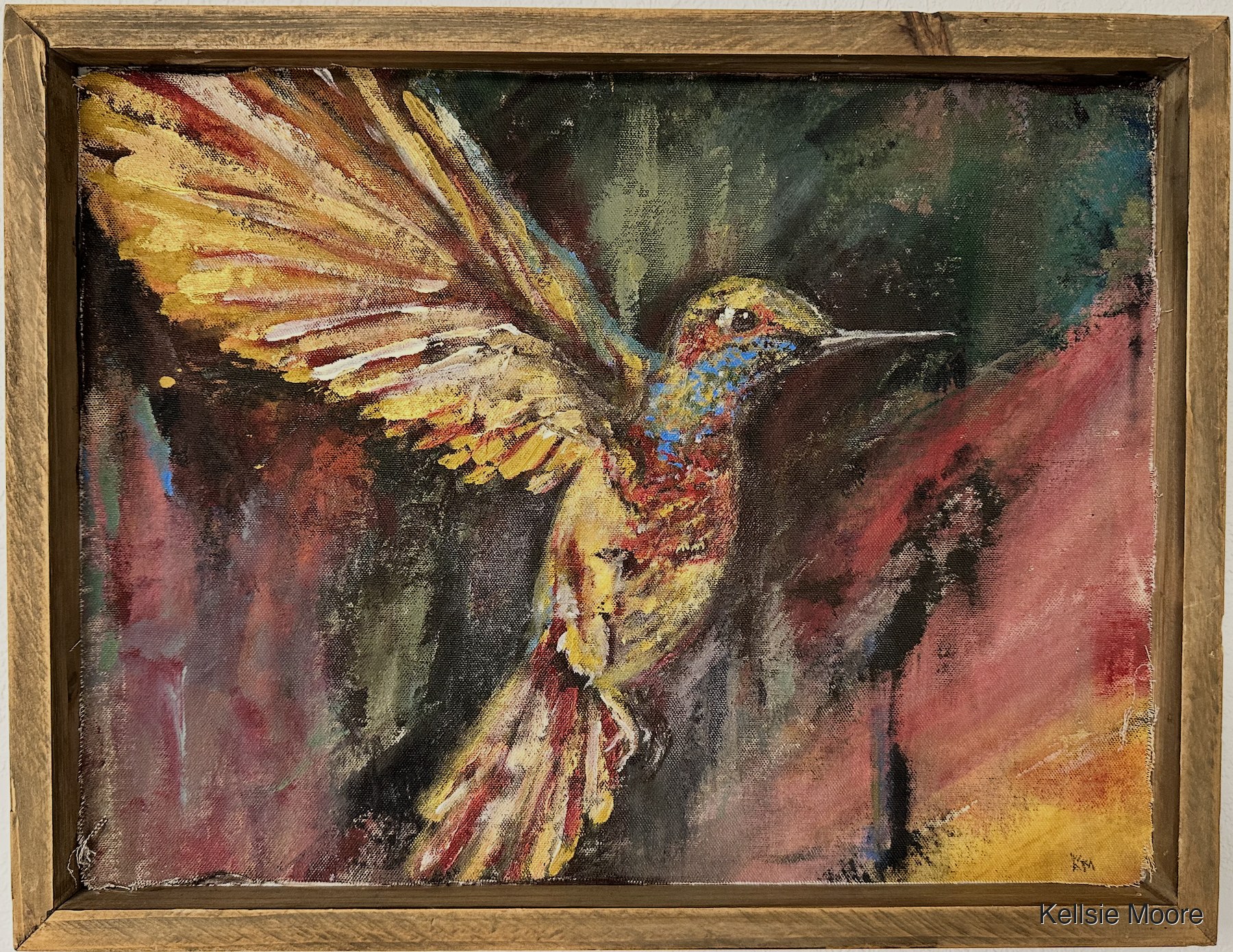 Hummingbird by Kellsie Moore.