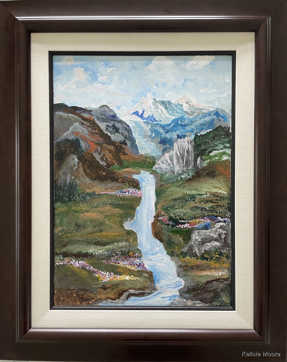 Framed view of Majesty by Kellsie Moore.